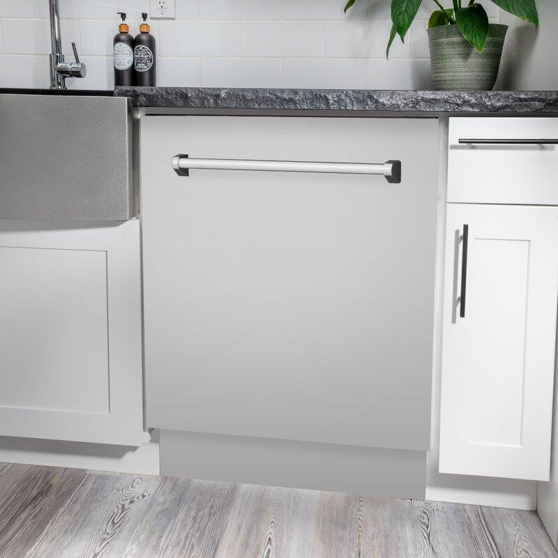 ZLINE Appliance Package - 30 in. Dual Fuel Range, Range Hood, Microwave Drawer, 3 Rack Dishwasher, Refrigerator, 5KPR-RARH30-MWDWV