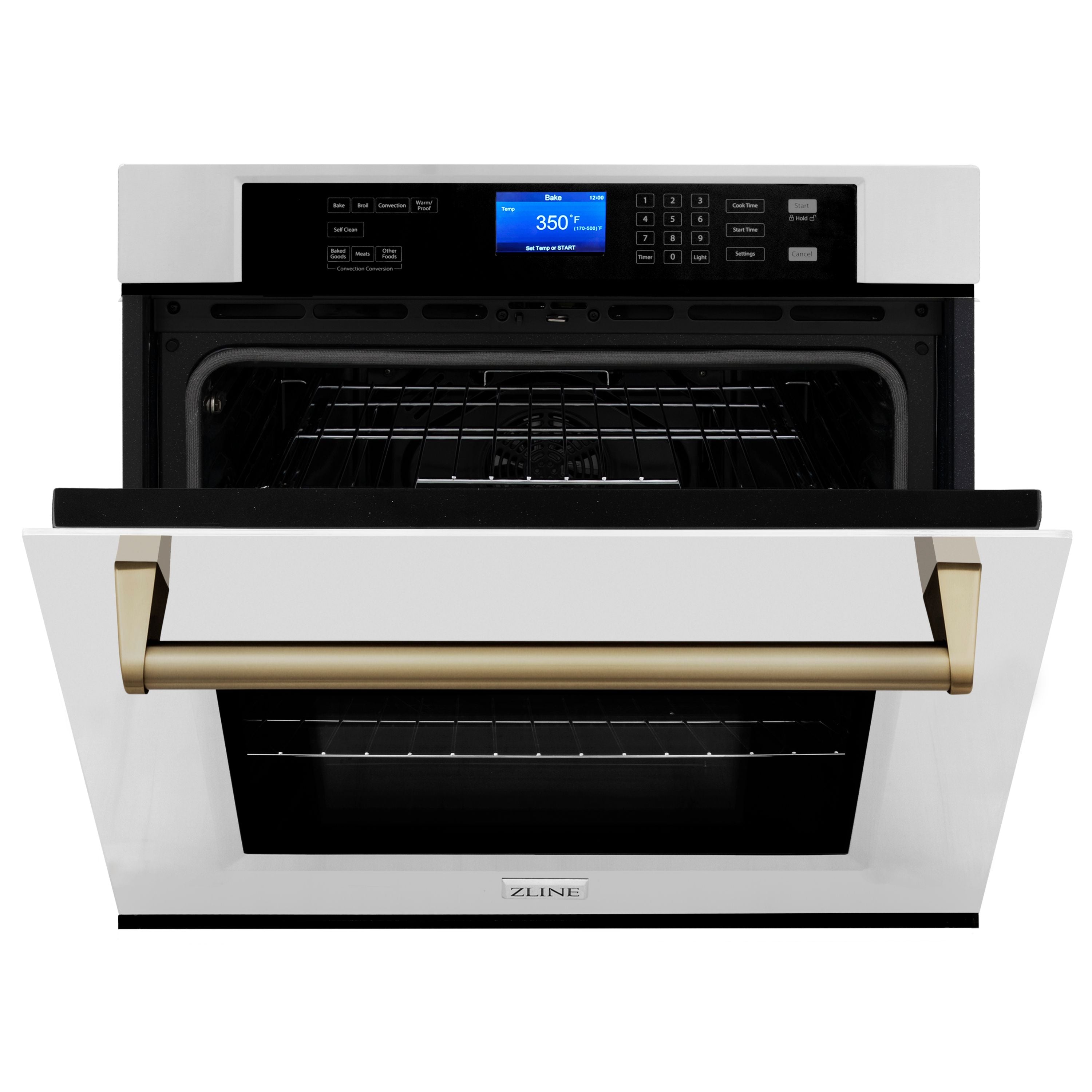ZLINE Bronze Package - 36" Rangetop, 36" Range Hood, Dishwasher, Refrigerator, Microwave Drawer, Wall Oven