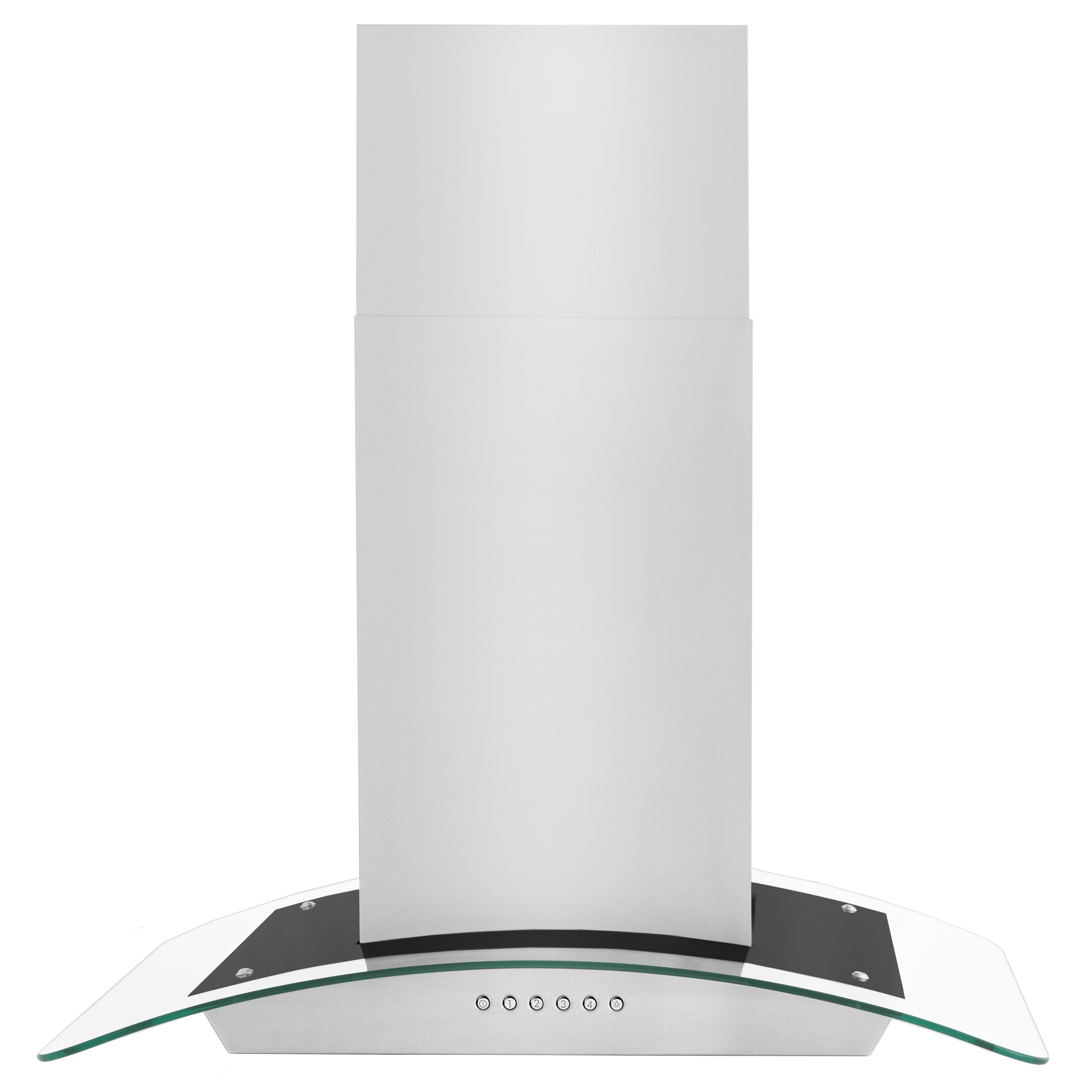 ZLINE 36 Inch Island Mount Range Hood Convertible Stainless Steel Alpine Series (ALP70IS-36)