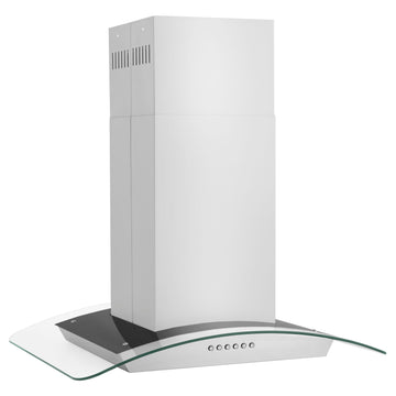 ZLINE 36 Inch Island Mount Range Hood Convertible Stainless Steel Alpine Series (ALP70IS-36)