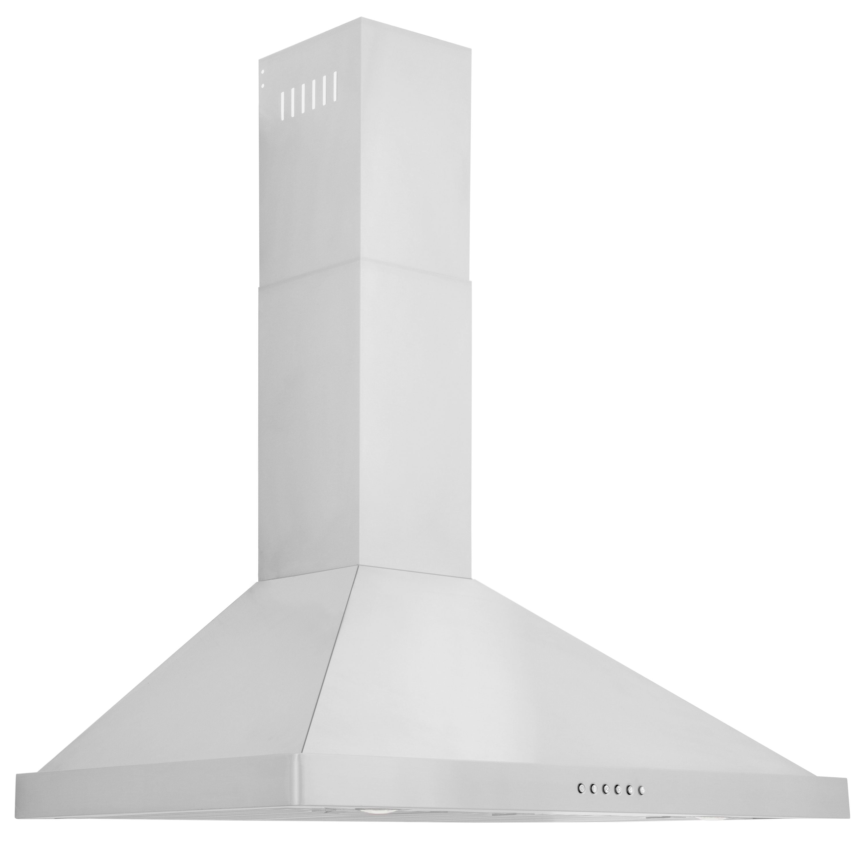 ZLINE 36 Inch Wall Mount Range Hood Ducted Stainless Steel Alpine Series 400 CFM (ALP10WL-36)