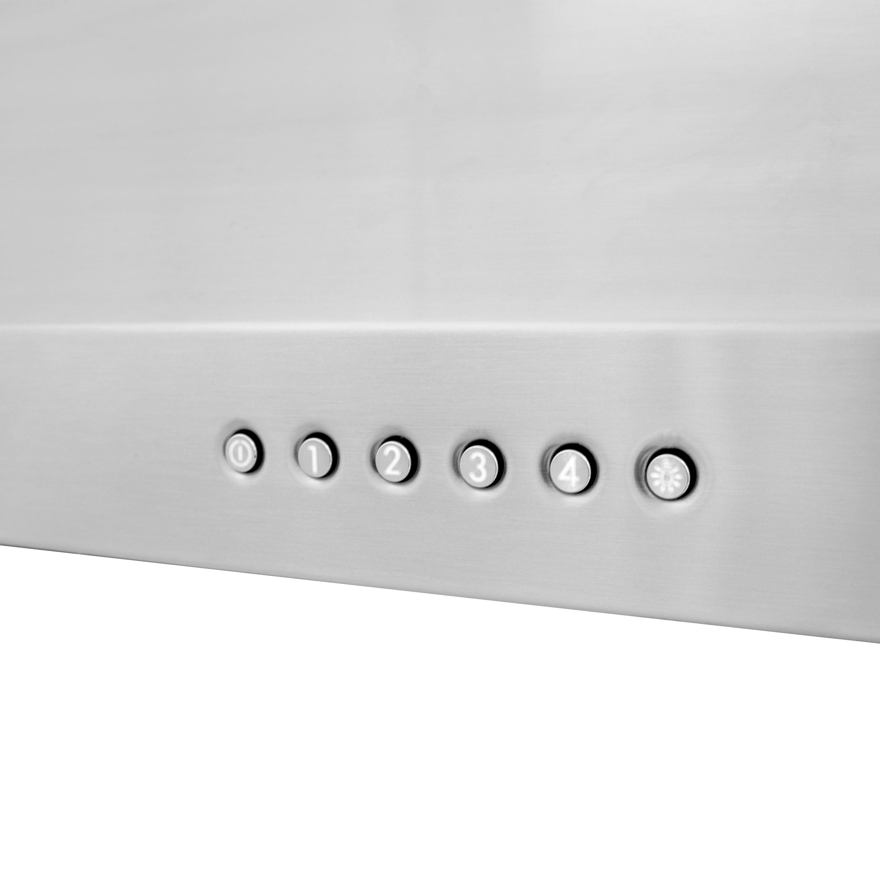 ZLINE 48 Inch Under Cabinet Range Hood 400 CFM Ducted Stainless Steel Alpine Series (ALP10UC-48)