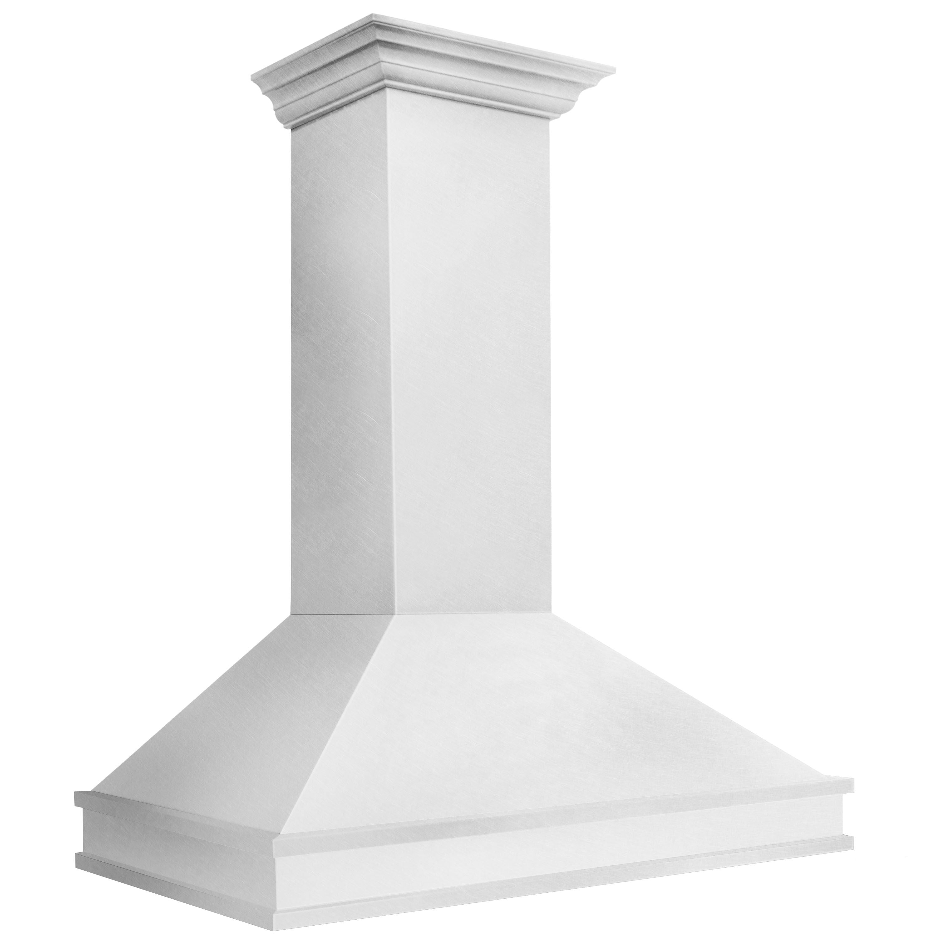 ZLINE 48 in. Wall Mount Range Hood – Satin Stainless Steel – 8656S-48