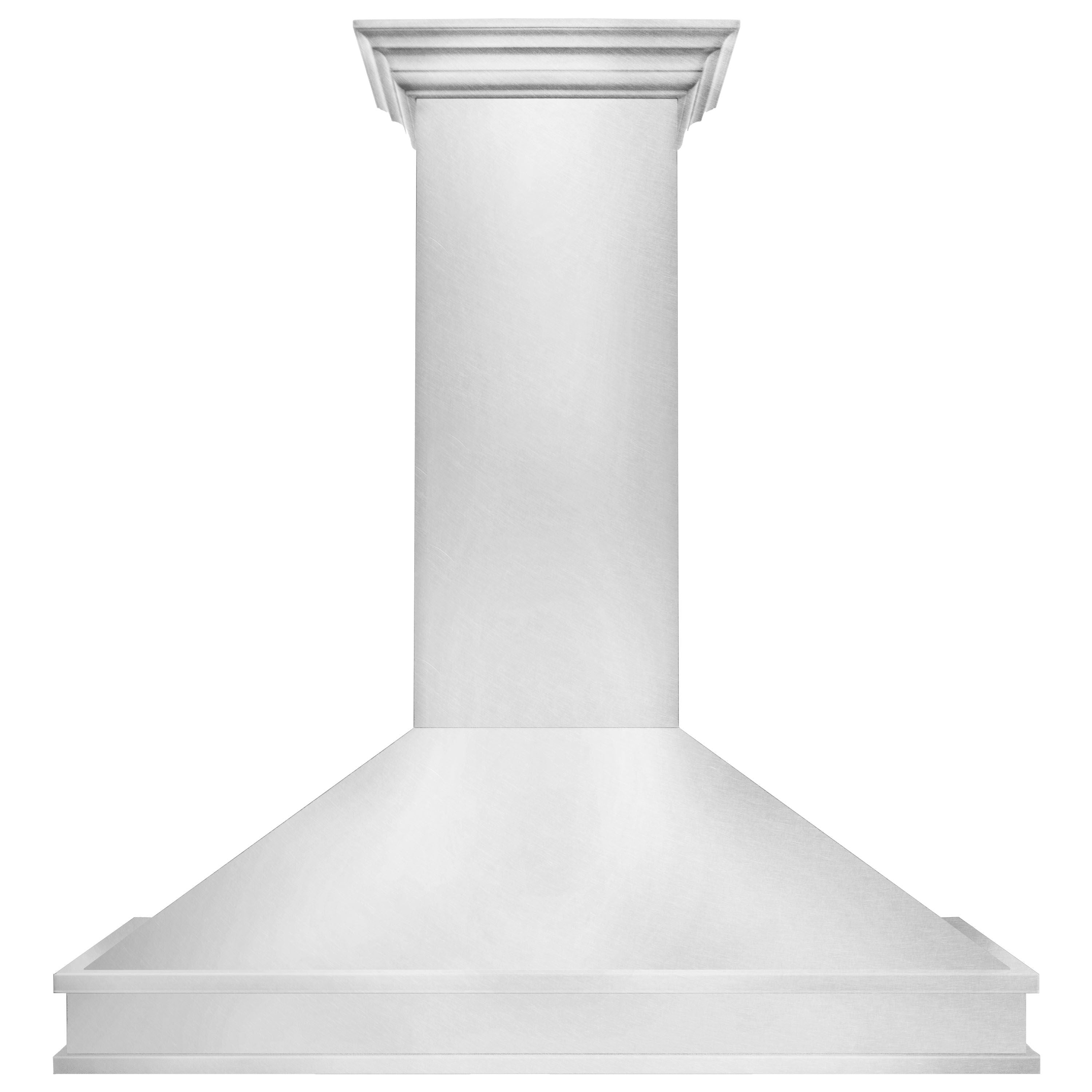 ZLINE 48 in. Wall Mount Range Hood – Satin Stainless Steel – 8656S-48
