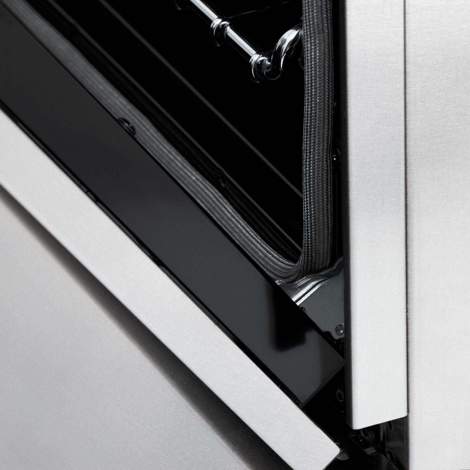ZLINE Autograph Edition 60 in. 7.4 cu. ft. Legacy Dual Fuel Range with 9 Burner Gas Cooktop and 2 Electric Convection Ovens in Satin Stainless Steel with Polished Gold Accents (RASZ-SN-60-G)