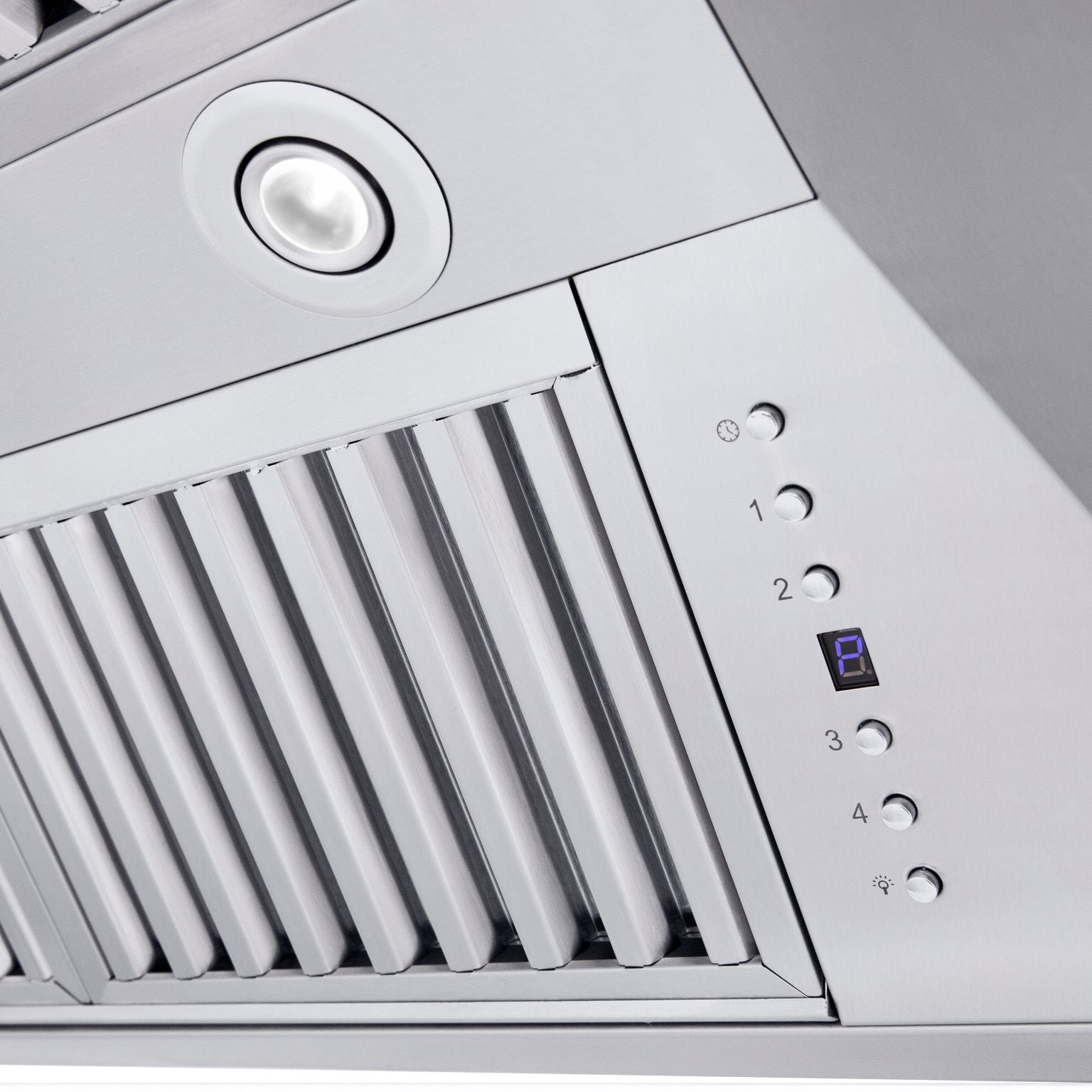 ZLINE 60 in. Wall Mount Range Hood Convertible Stainless Steel Crown Molding 597CRN-60