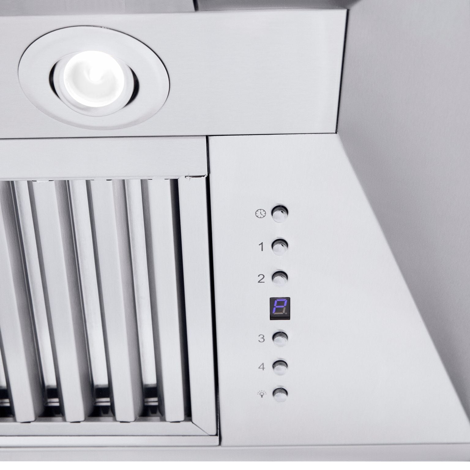 ZLINE 60 in. Wall Mount Range Hood Convertible Stainless Steel Crown Molding 597CRN-60