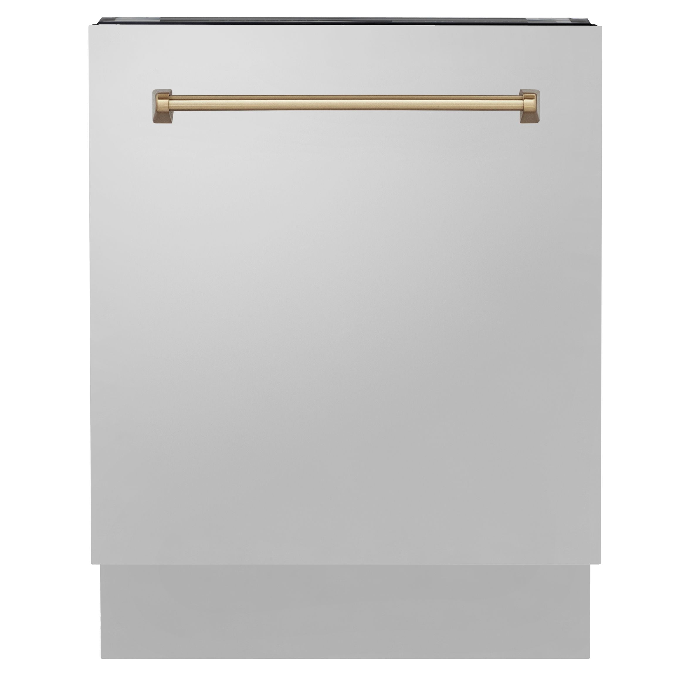 ZLINE Bronze Package - 48" Rangetop, Range Hood, Dishwasher, Refrigerator with Water & Ice Dispenser, Microwave Oven, Wall Oven