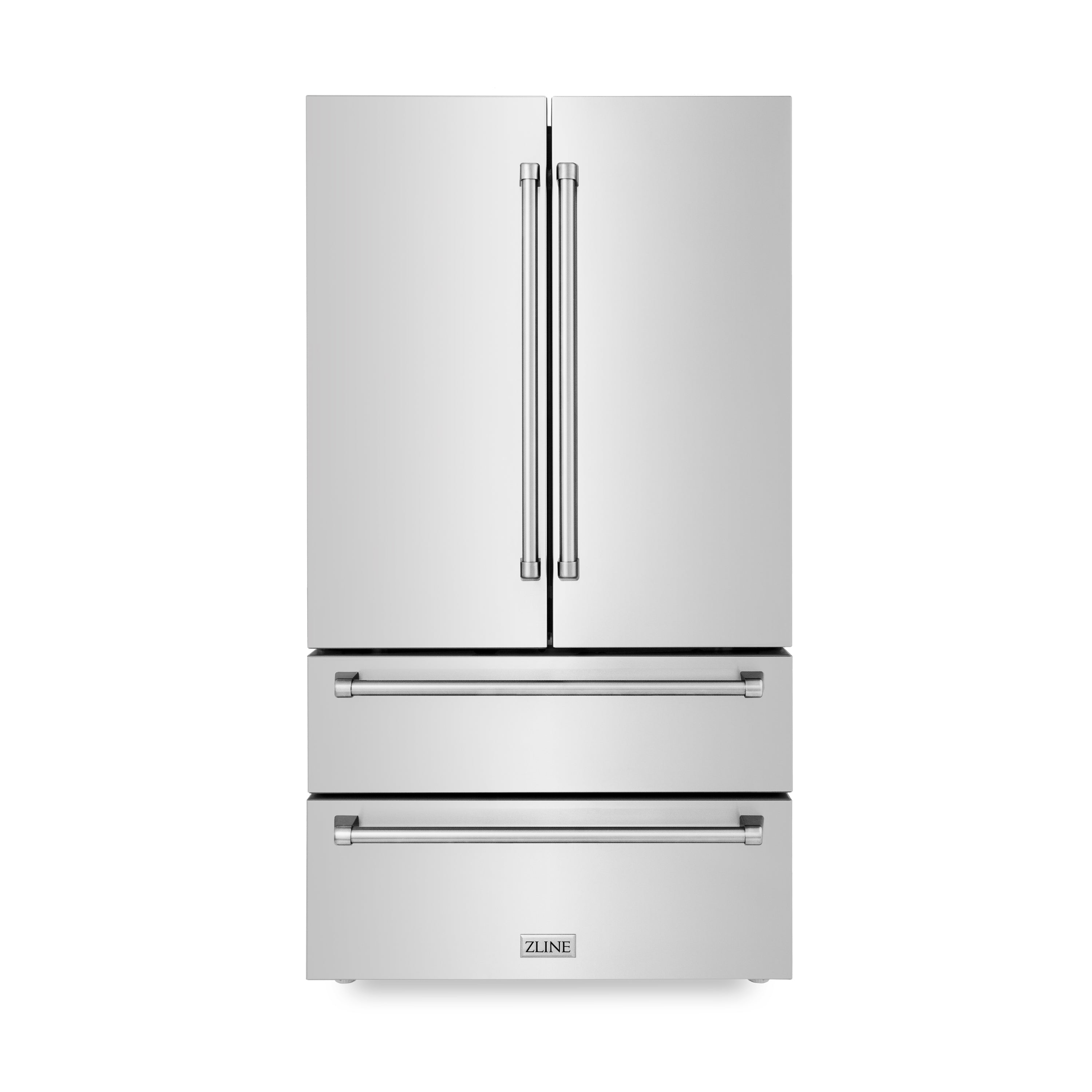 ZLINE Appliance Package - 36" Dual Fuel Range, Range Hood, Refrigerator, Microwave Drawer, Dishwasher and Wine Cooler, 6KPR-RARH36-MWDWV-RWV