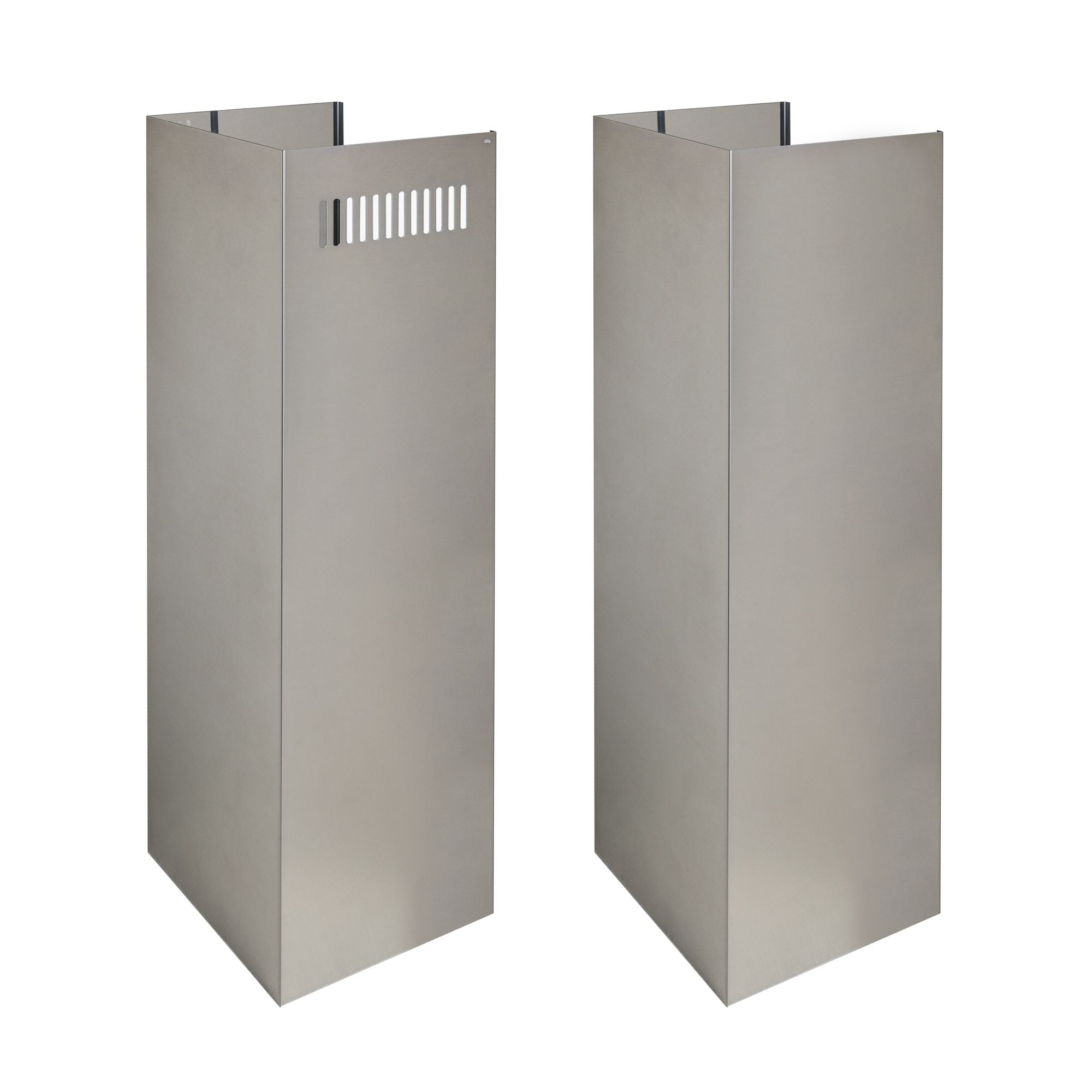 ZLINE 36 in. Range Hood Chimney Extension Kit for 10–12 ft Ceilings Stainless Steel (2PCEXT-GL9i)