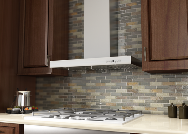 ZLINE 30 in. Wall Mount Range Hood Stainless Steel Convertible Vent 4-Speed Fan (KE-30)