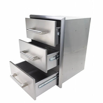 Coyote 18" Three Drawer Cabinet