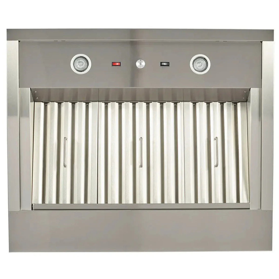 Coyote 42" W x 30" D Chimney Hood with LED Lights - MUST PURCHASE BLOWER SEPARATELY