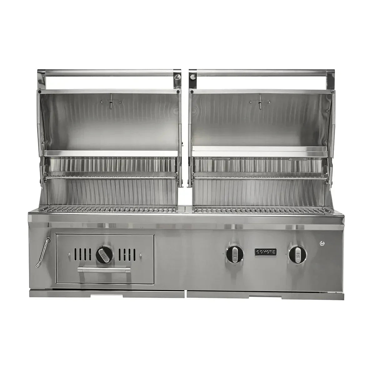 Coyote 50" Hybrid Built-In Gas and Charcoal Grill