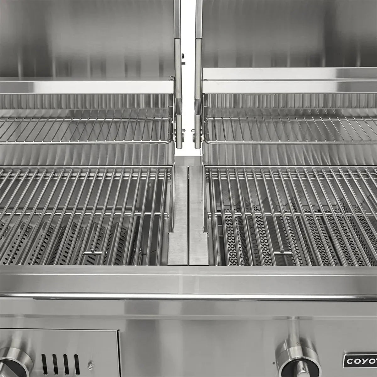 Coyote 50" Hybrid Built-In Gas and Charcoal Grill