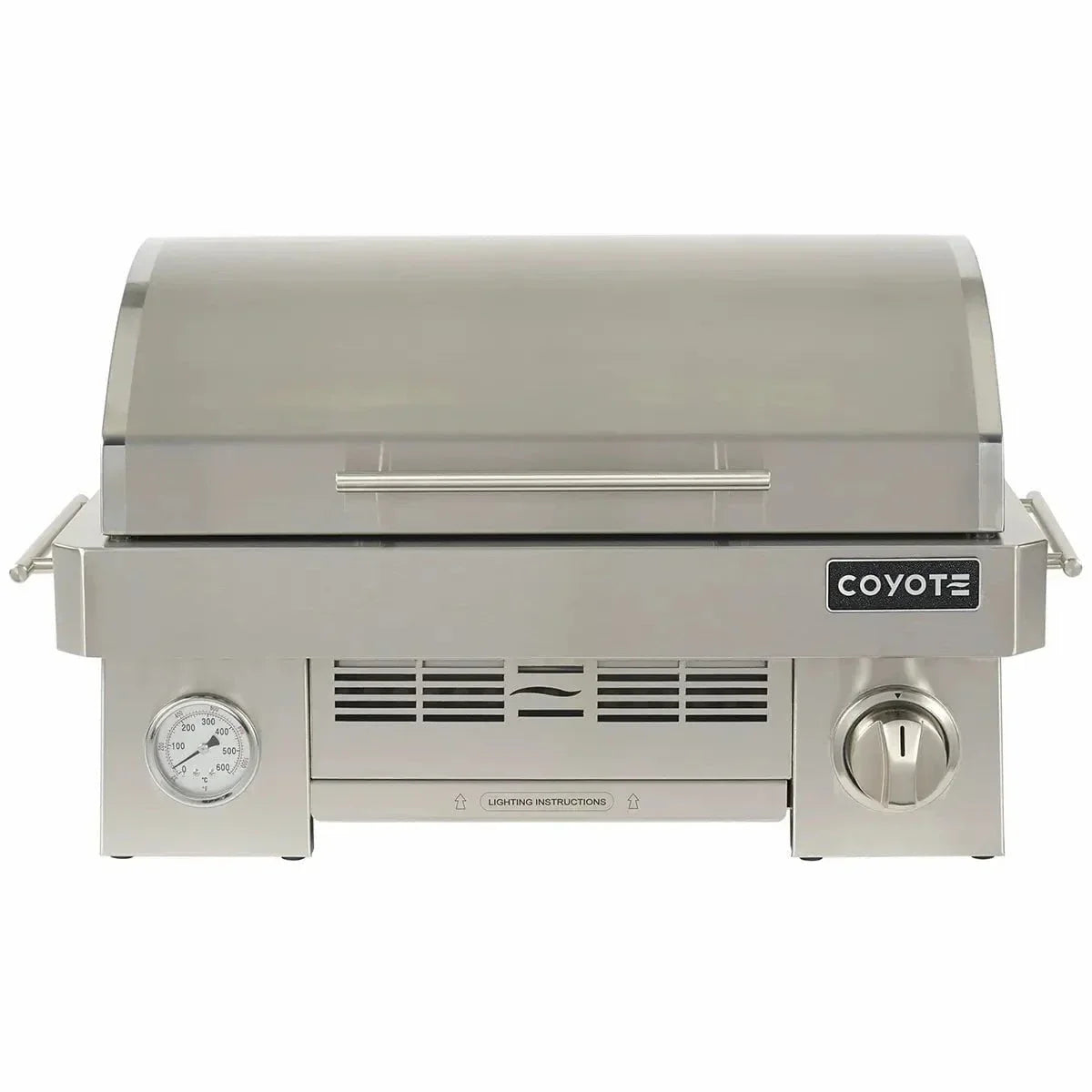 Coyote Portable Grill; Infinity burner up to 20,000 btu; LP Gas ONLY