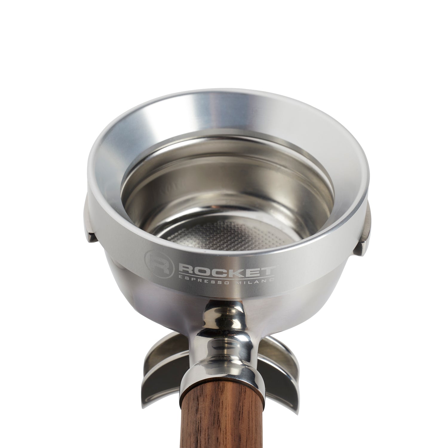 Rocket Espresso Magnetic Dosing Funnel - Silver