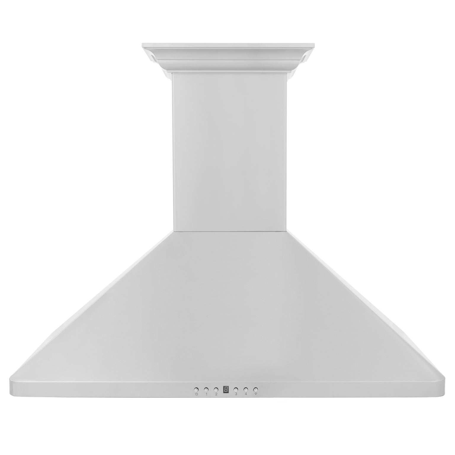 ZLINE 36 in. Wall Mount Range Hood 400 CFM Stainless Steel Built-In CrownSound™ Bluetooth Speakers (KF1CRN-BT-36)