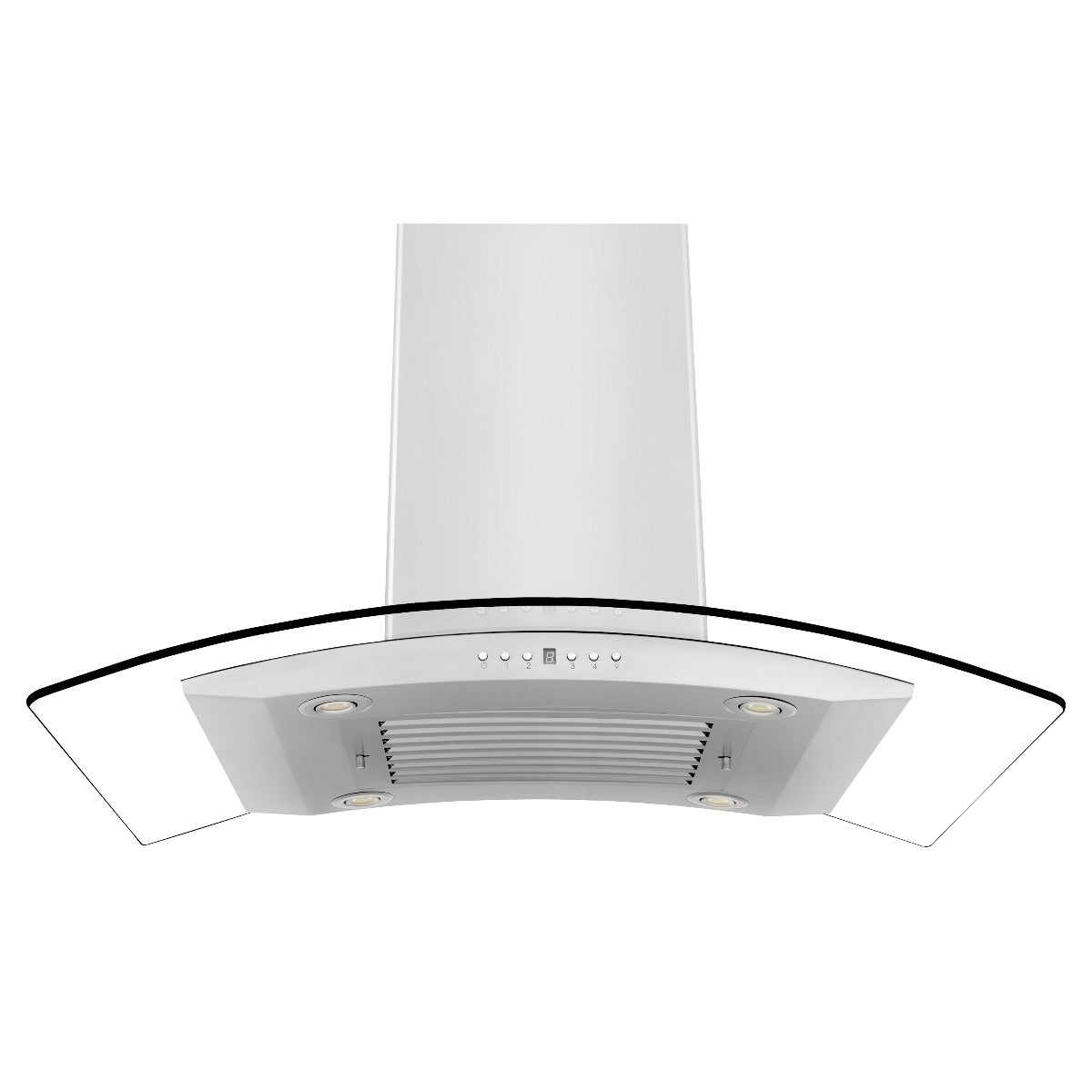 ZLINE 30 Inch Island Range Hood Stainless Steel 400 CFM LED Lighting (GL14i-30)