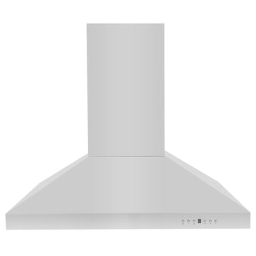 ZLINE 30 in. Island Mount Range Hood Convertible Stainless Steel 400 CFM (KL3i-30)