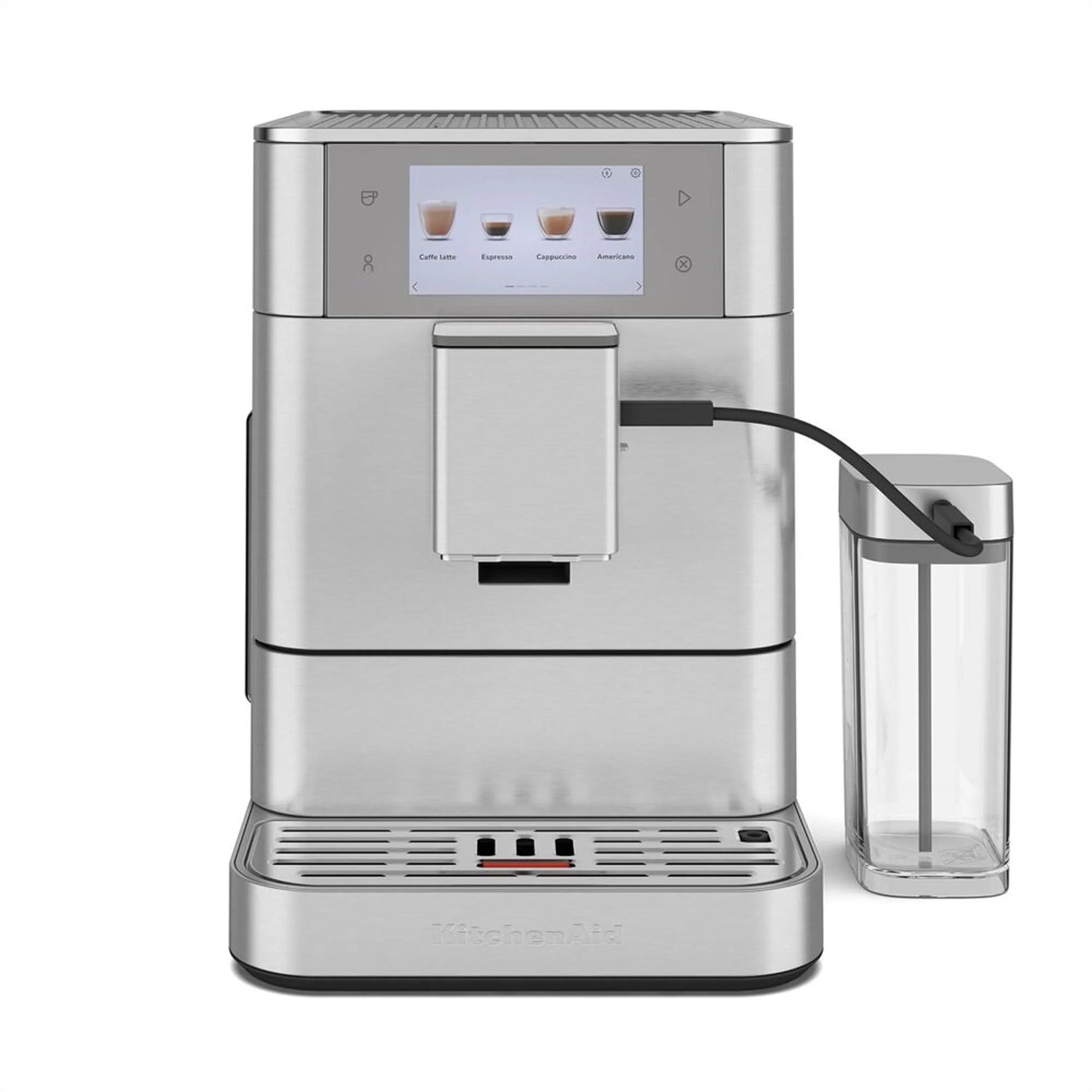 KitchenAid Fully Automatic Espresso Machine KF8 with Milk Container in Stainless Steel (KES8558SX)
