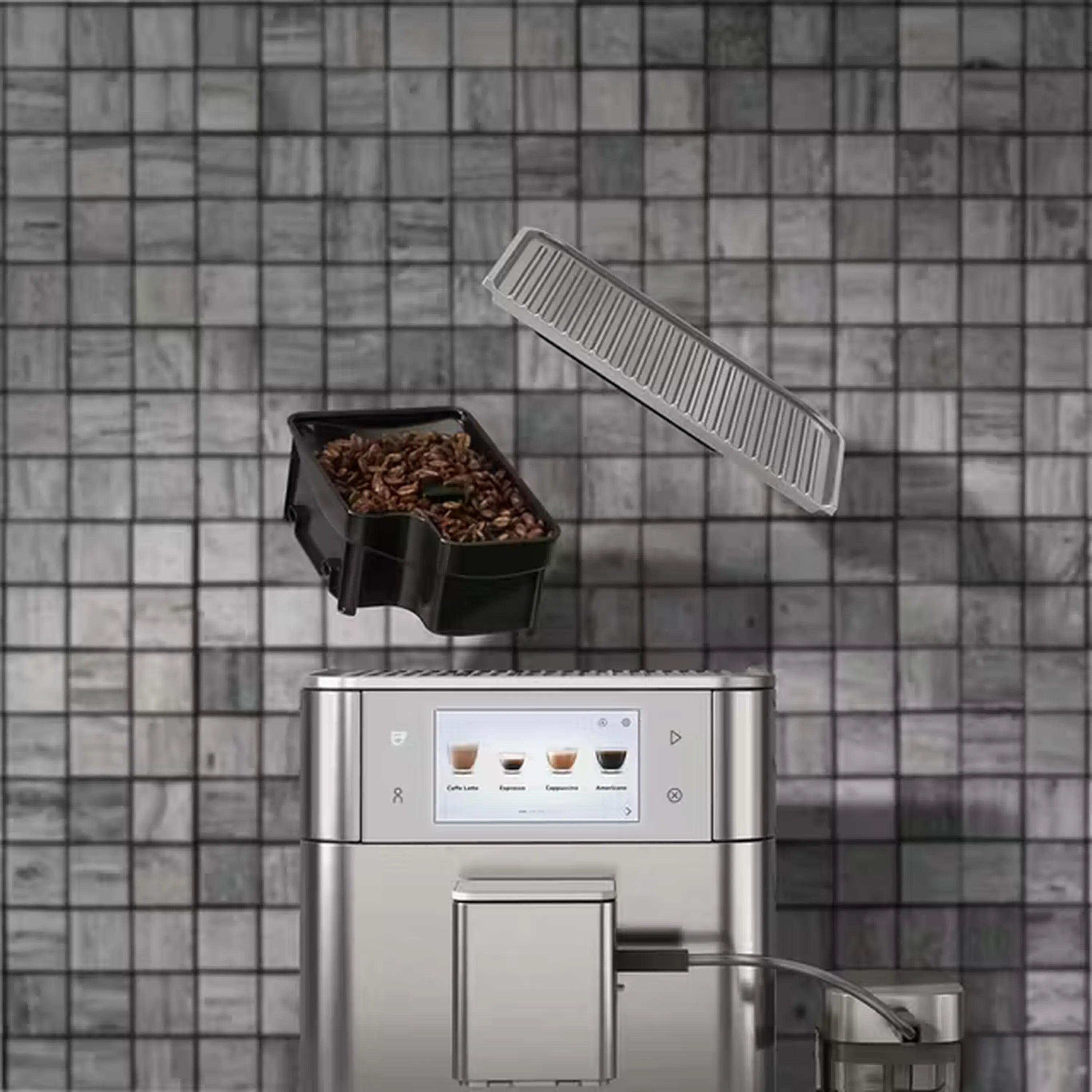 KitchenAid Fully Automatic Espresso Machine KF8 with Milk Container in Stainless Steel (KES8558SX)