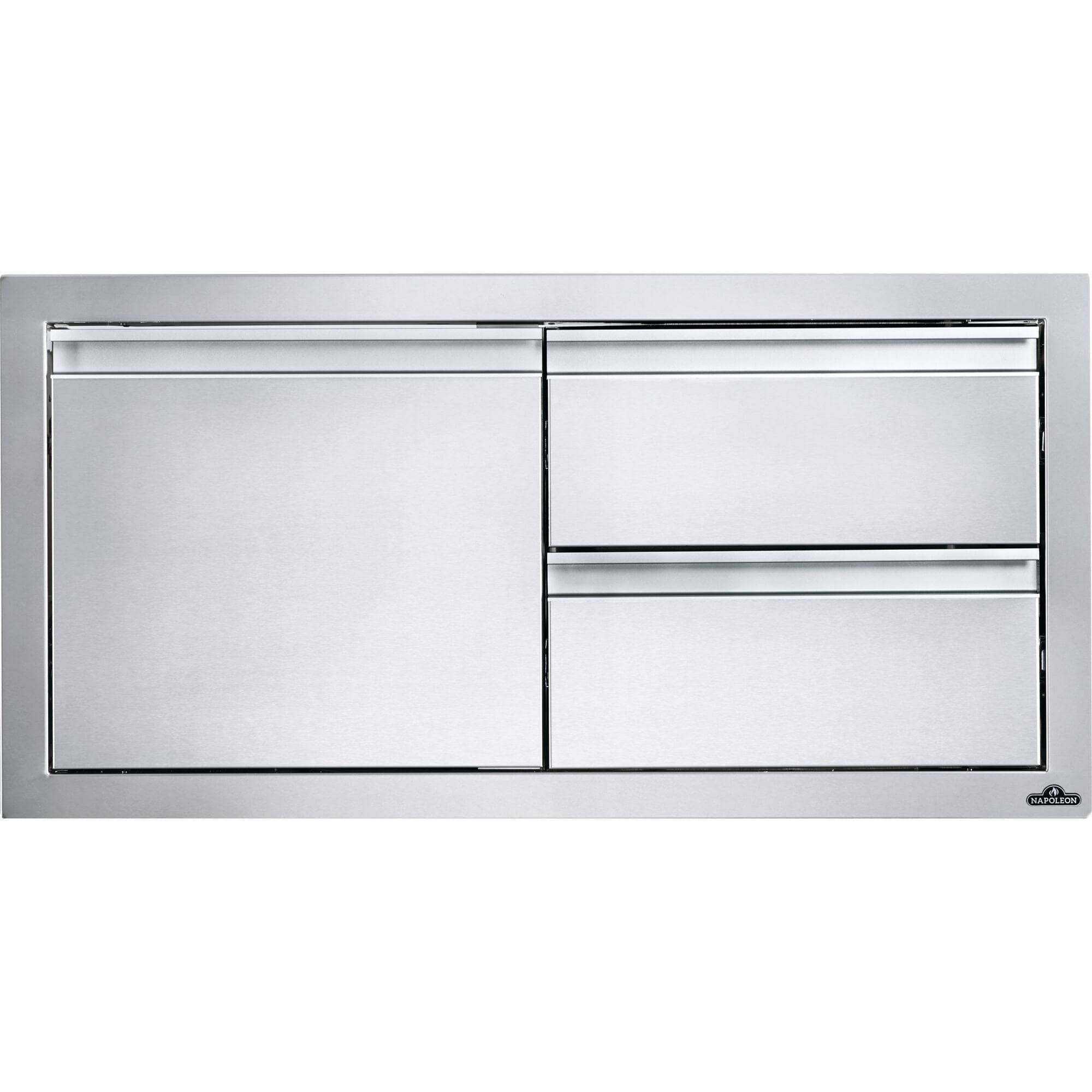 Napoleon 36" X 16" Single Door & Double Drawer Combo