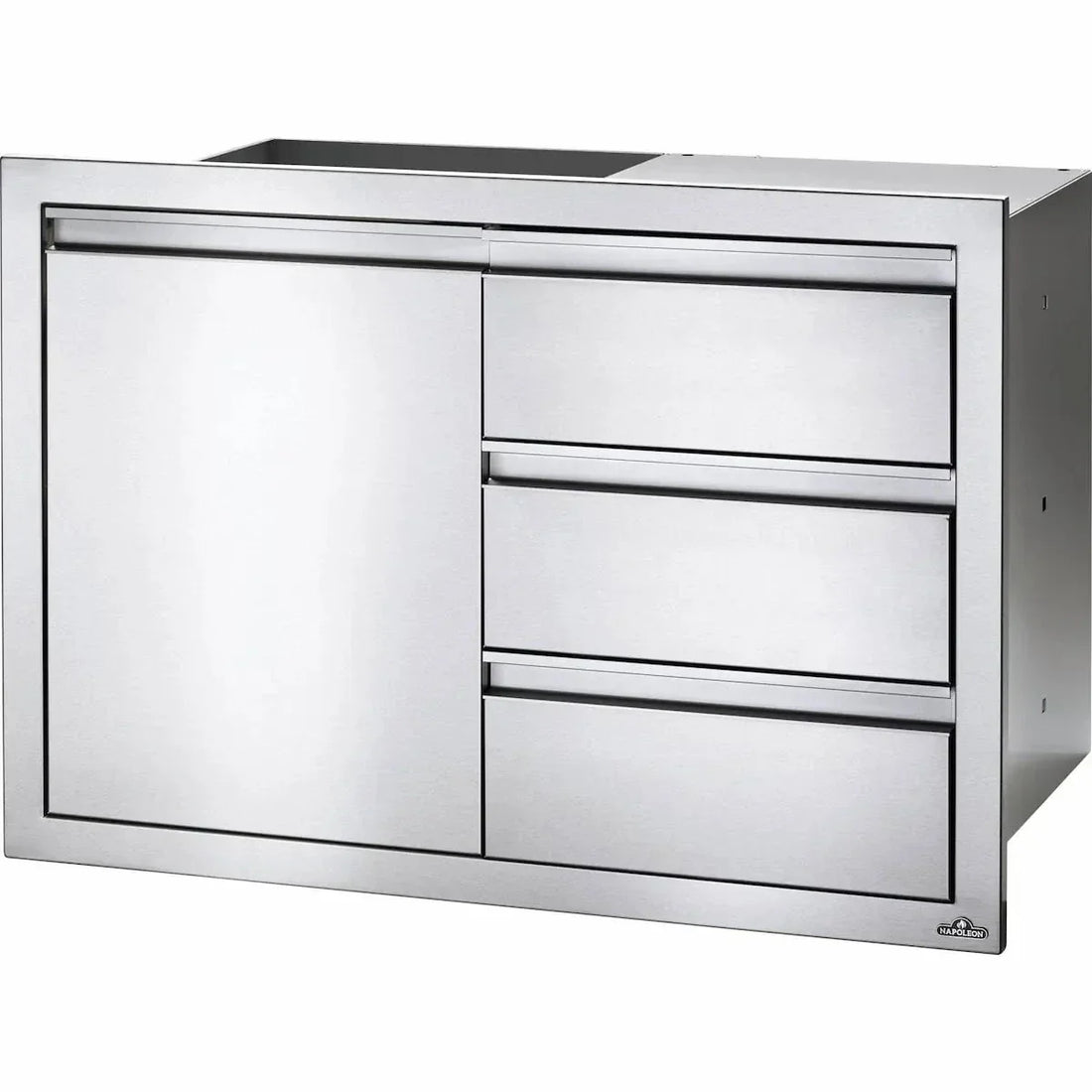 Napoleon 36" X 24" Single Door & Triple Drawer Combo