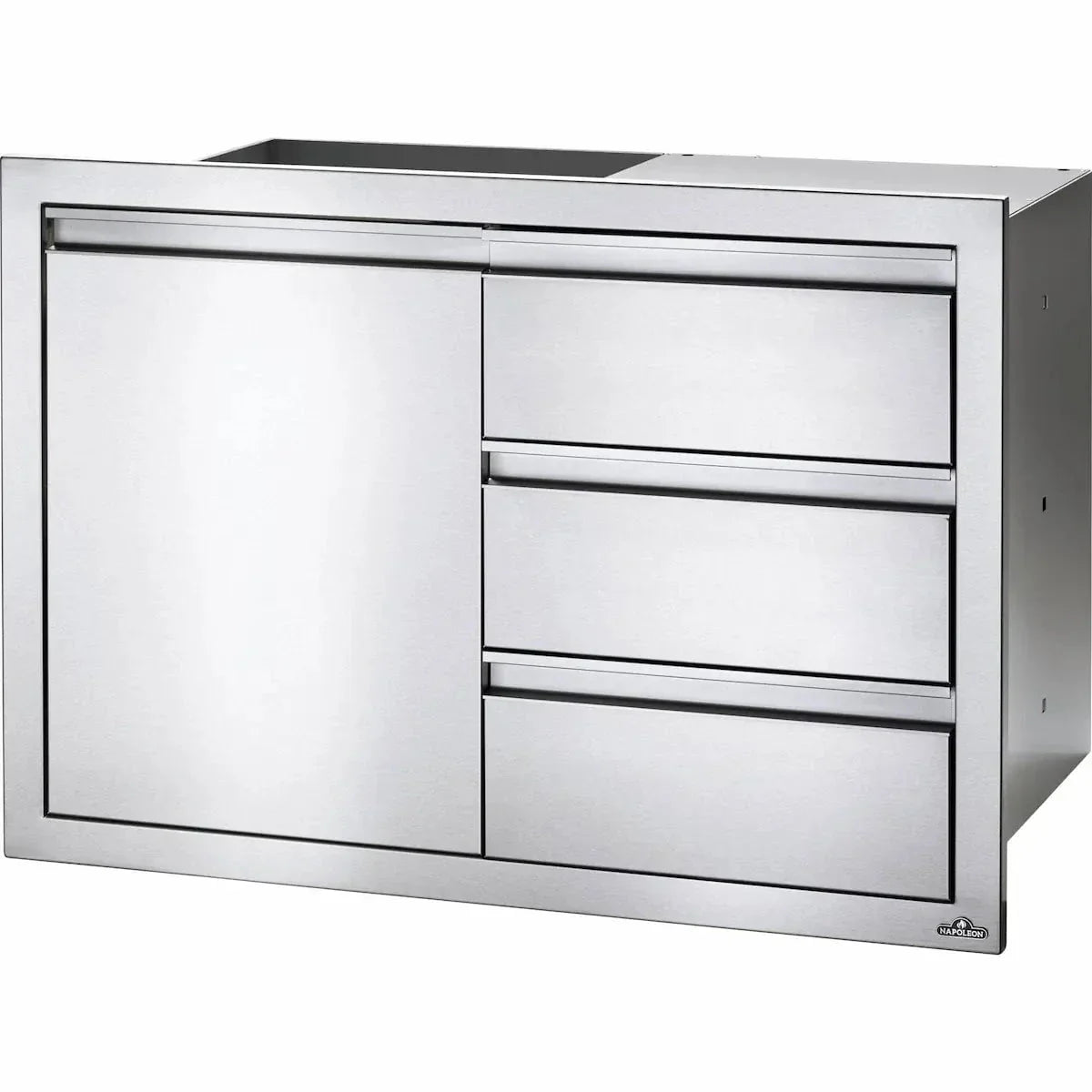 Napoleon 36" X 24" Single Door & Triple Drawer Combo