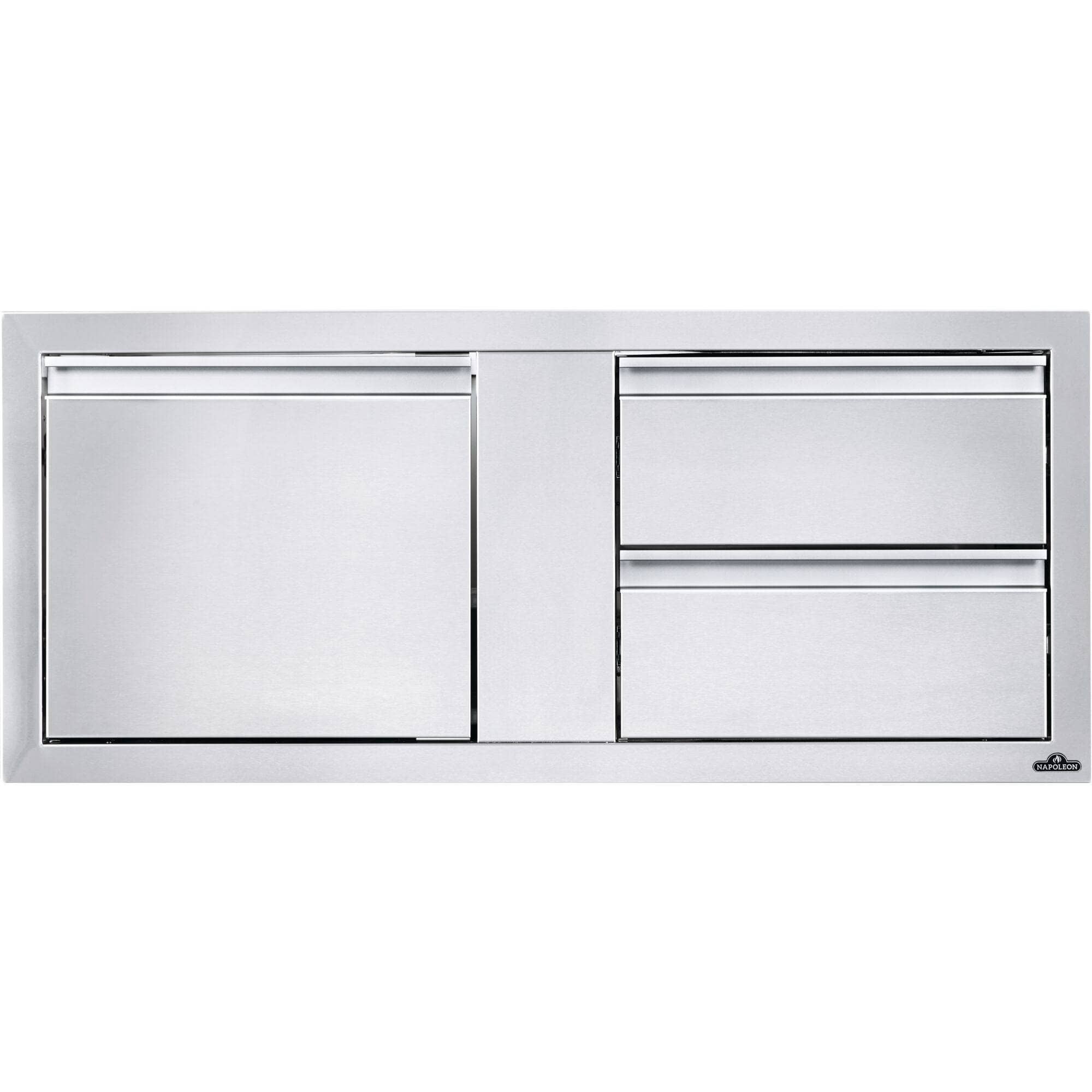 Napoleon 42" X 16" Single Door & Double Drawer Combo