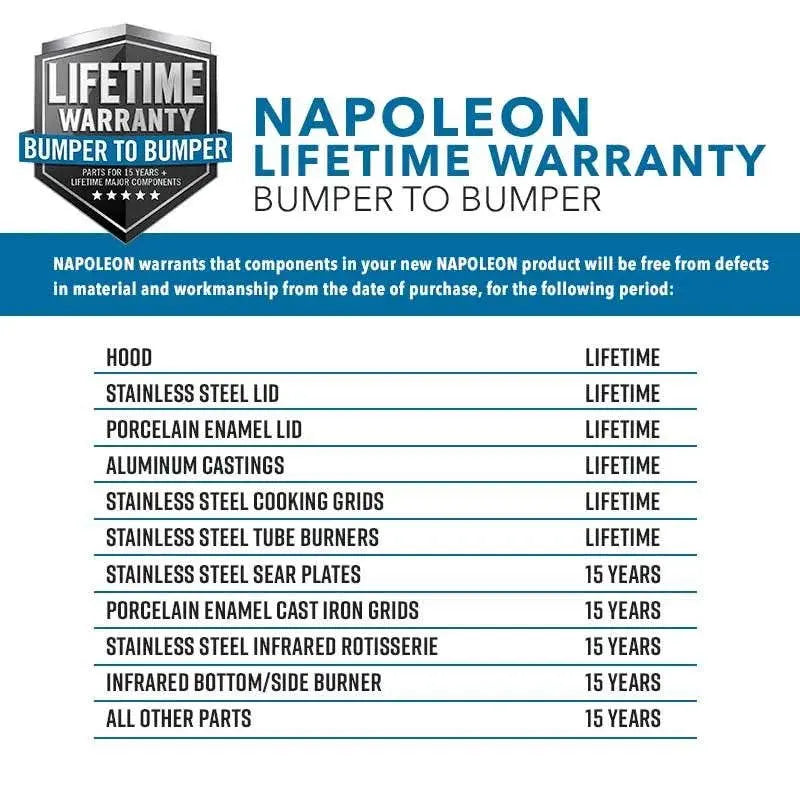 Napoleon Grills Prestige 500 Gas BBQ Grill with Infrared Side and Rear Burners, Stainless Steel
