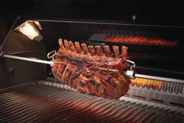 Napoleon Grills Prestige PRO 665 Gas BBQ Grill with Infrared Side & Rear Burners, Stainless Steel