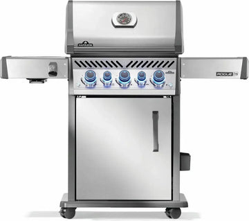 Napoleon Rogue PRO-S 425 Gas BBQ Grill with Infrared Side and Rear Burners, Stainless Steel