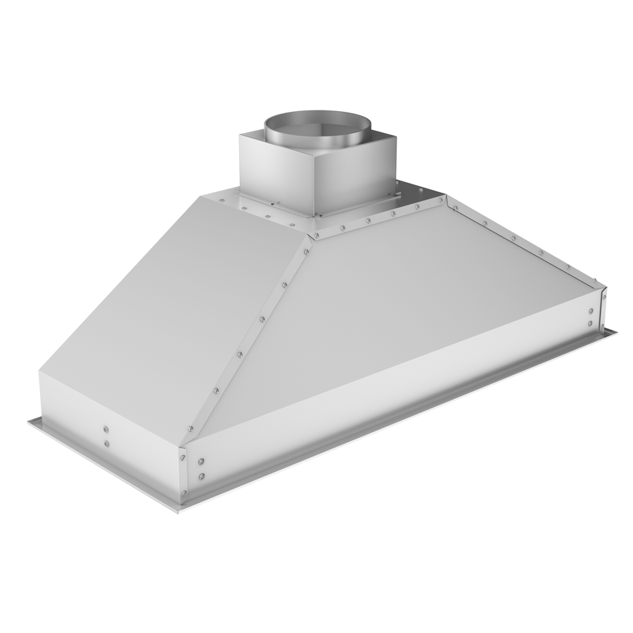 ZLINE 46 in. Range Hood Insert 700 CFM Outdoor Stainless Steel 15 in. Depth (695-304-46)