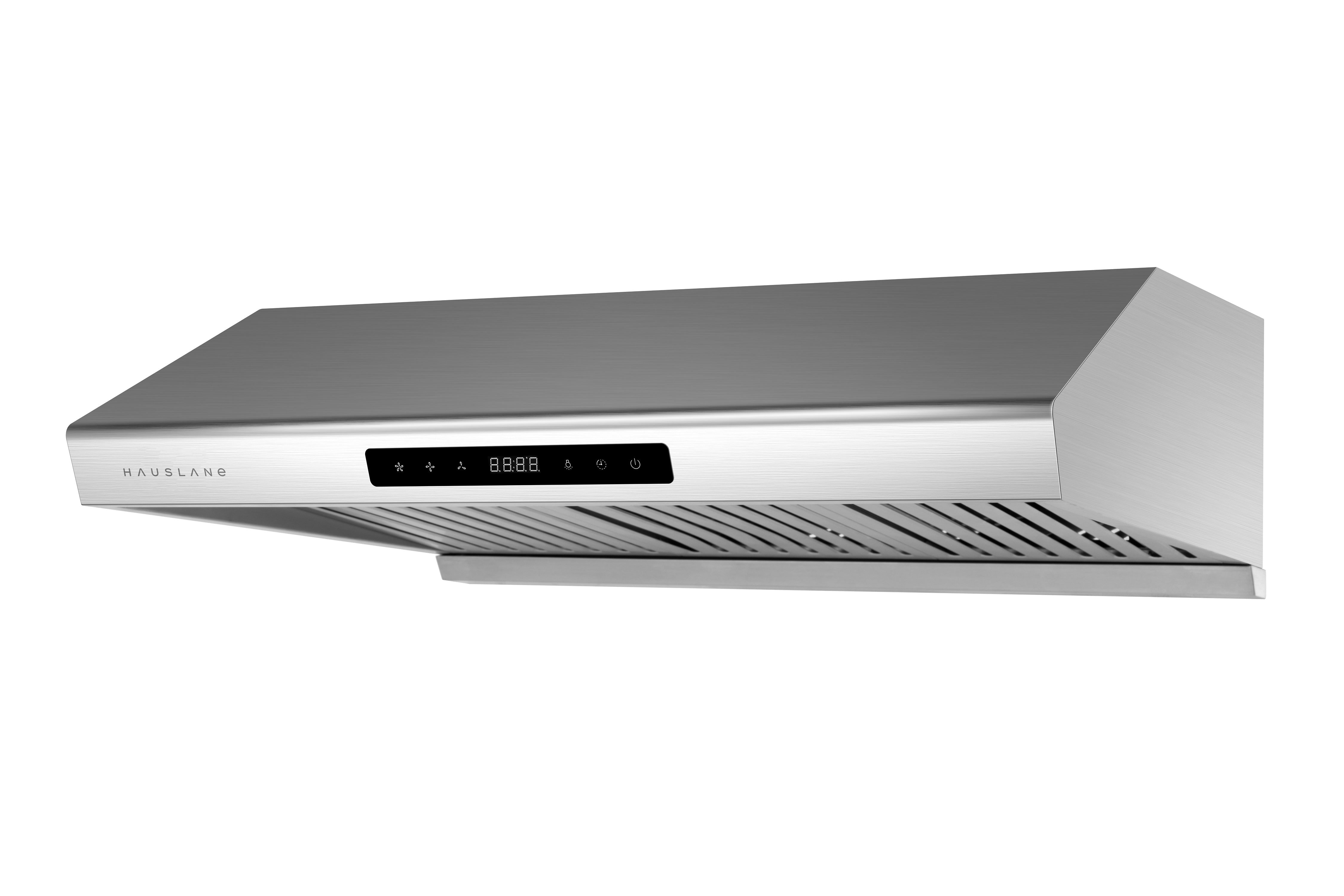 Hauslane 30-Inch Under Cabinet Range Hood with Stainless Steel Filters in Stainless Steel (UC-PS10SS-30)