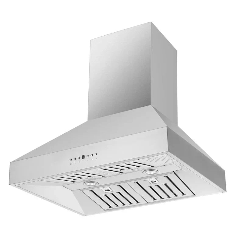 FORNO Appliance Package - 30" Gas Range, 30" Range Hood, Microwave Drawer, AP-FFSGS6276-30-W-3