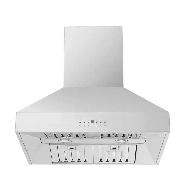 FORNO Appliance Package - 30" Dual Fuel Range, 30" Range Hood, Dishwasher, Microwave Drawer, AP-FFSGS6125-30-W-6