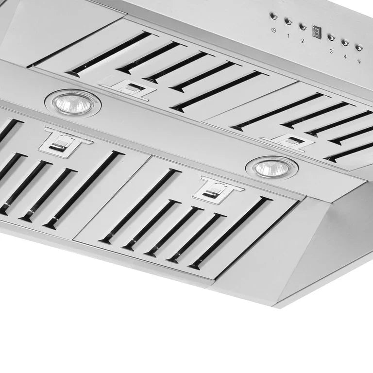 FORNO Appliance Package - 30" Gas Range, 30" Range Hood, AP-FFSGS6276-30-W