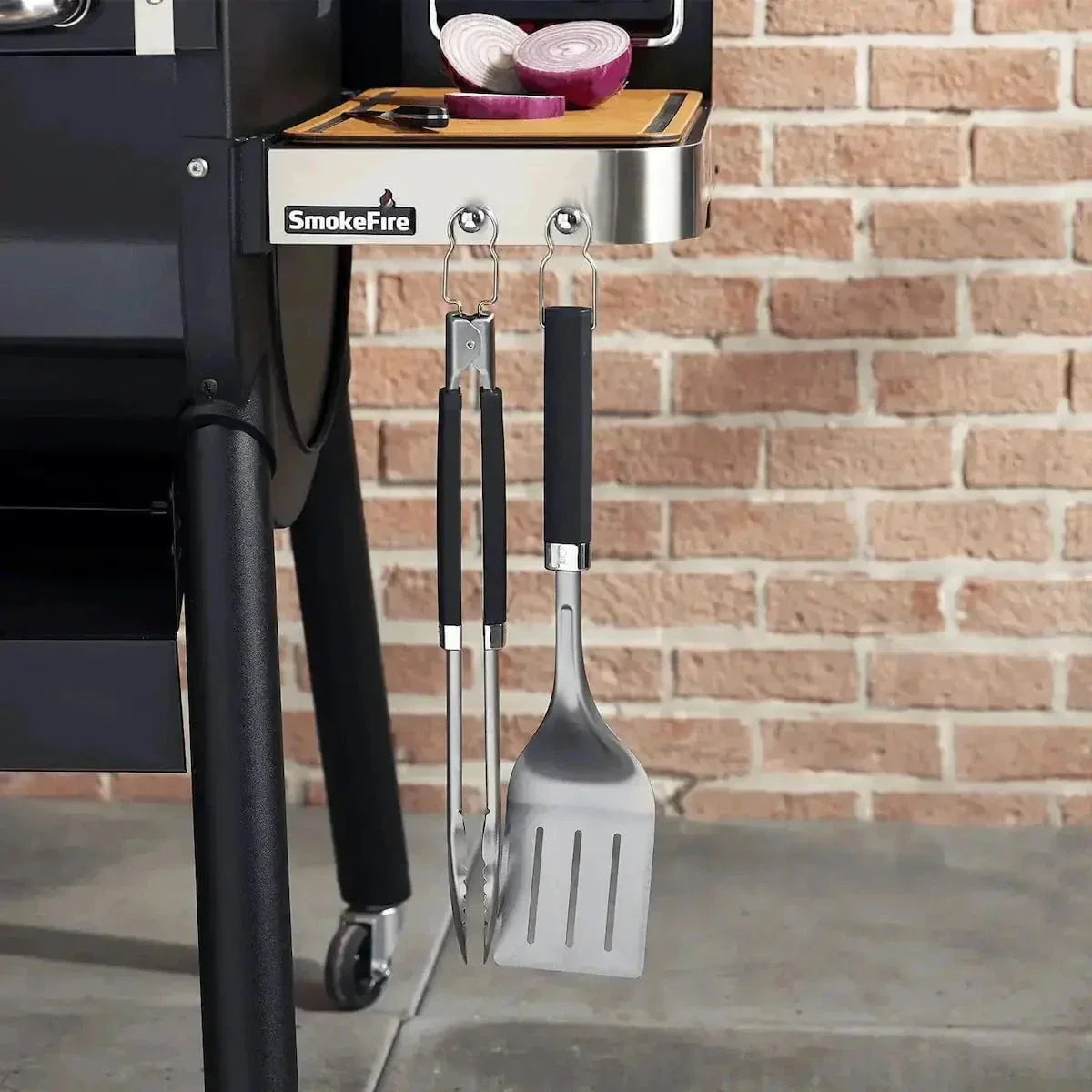 Weber Precision Grill Tongs & Spatula Set