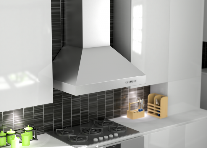ZLINE 42 in. Wall Mount Range Hood 700 CFM Ducted Stainless Steel (697-42)