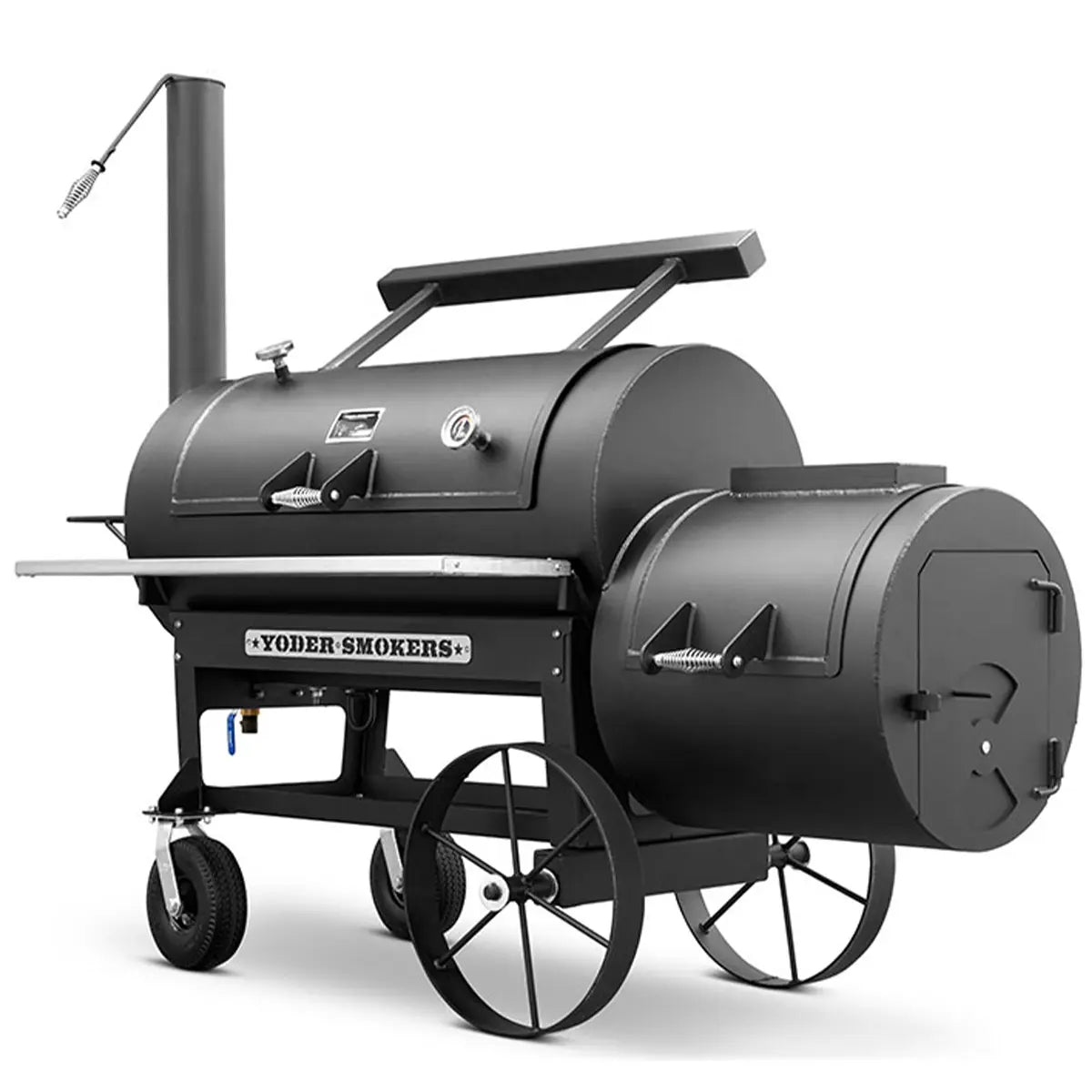 Yoder Smokers 24" Kingman Offset Smoker with Casters