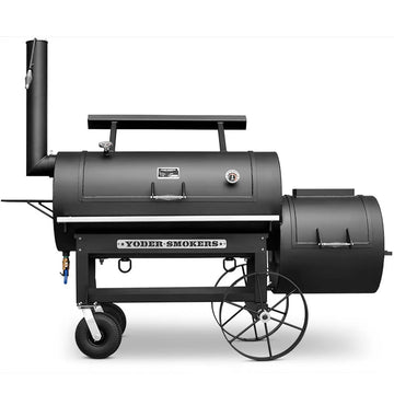 Yoder Smokers 24" Kingman Offset Smoker with Casters