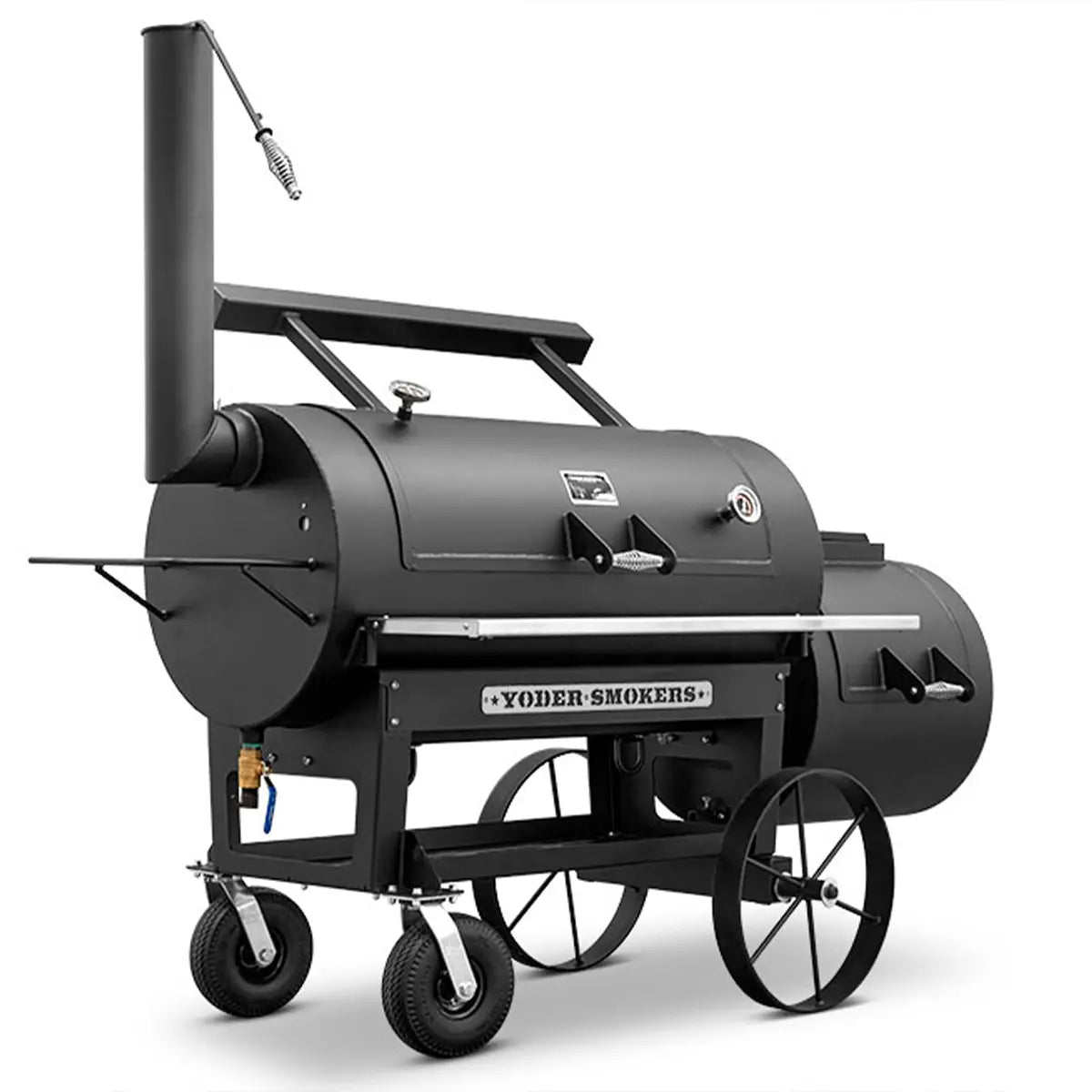 Yoder Smokers 24" Kingman Offset Smoker with Casters