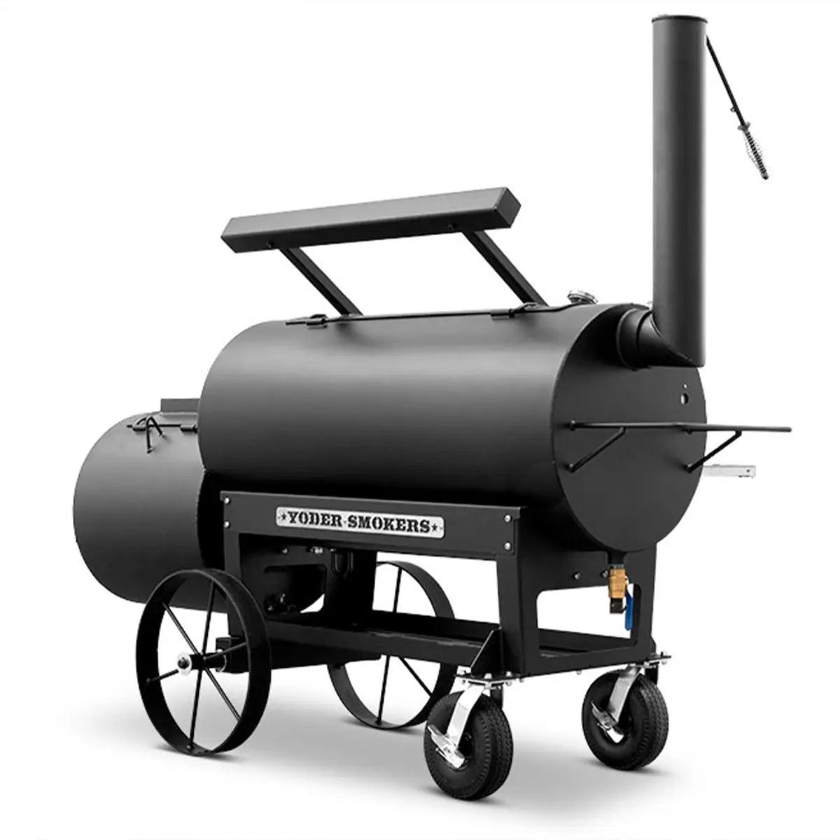Yoder Smokers 24" Kingman Offset Smoker with Casters