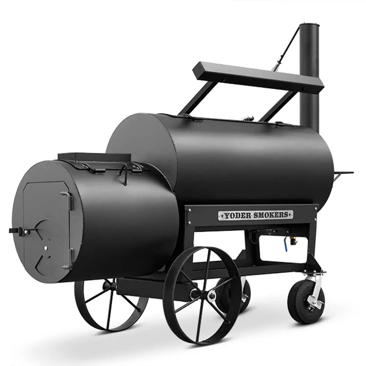 Yoder Smokers 24" Kingman Offset Smoker with Casters