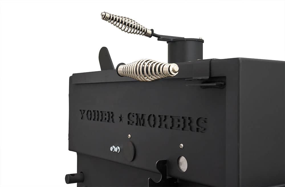 Yoder Smokers 24x36 Flat Top Adjustable Charcoal Grill on Competition Cart