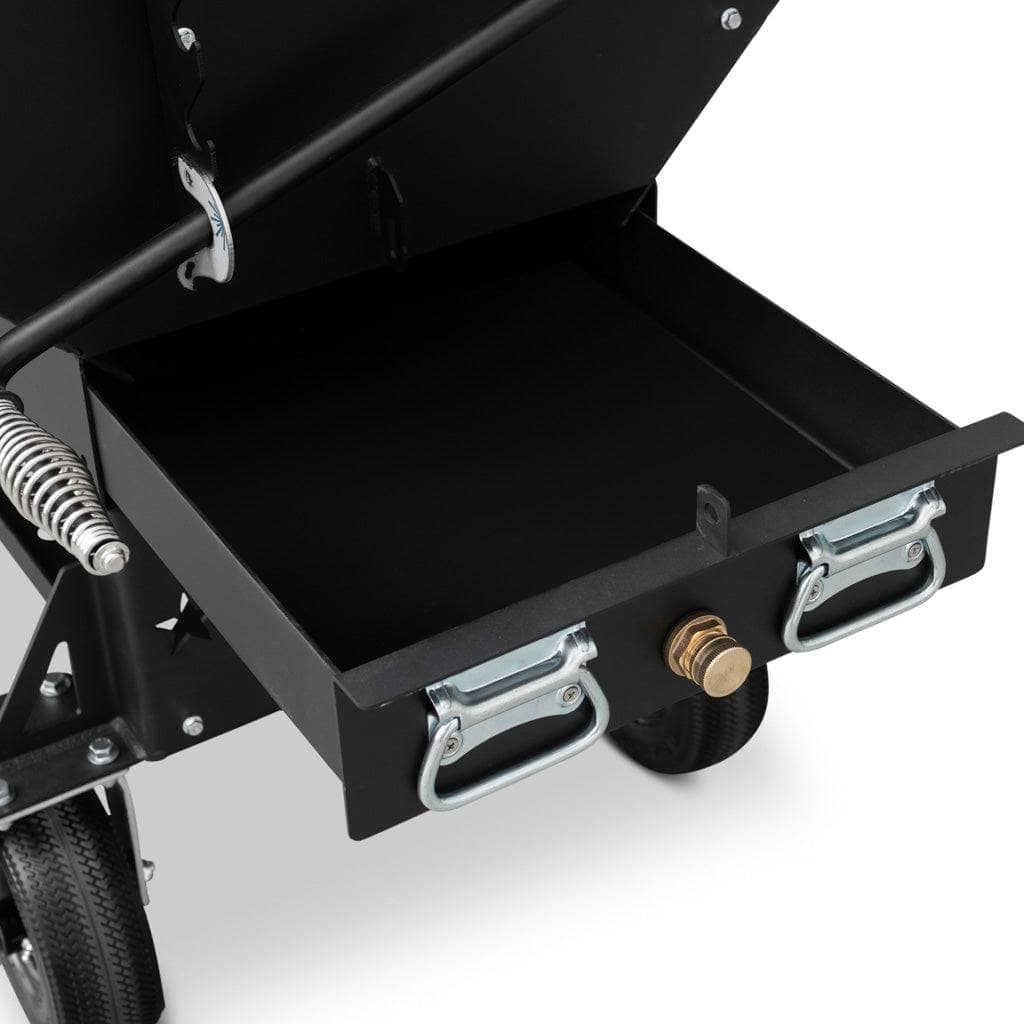Yoder Smokers Flat Top Adjustable Charcoal Grill, Standard Cart