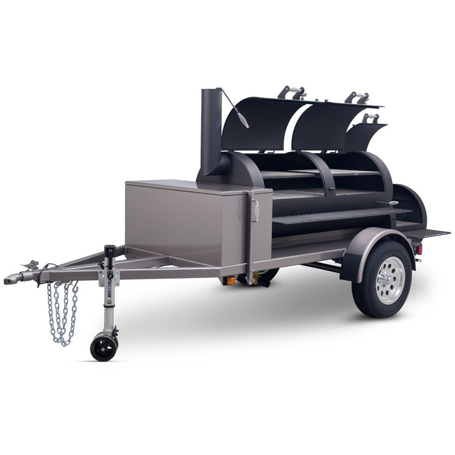 Yoder Smokers 30" Frontiersman Trailer Mounted Offset Smoker
