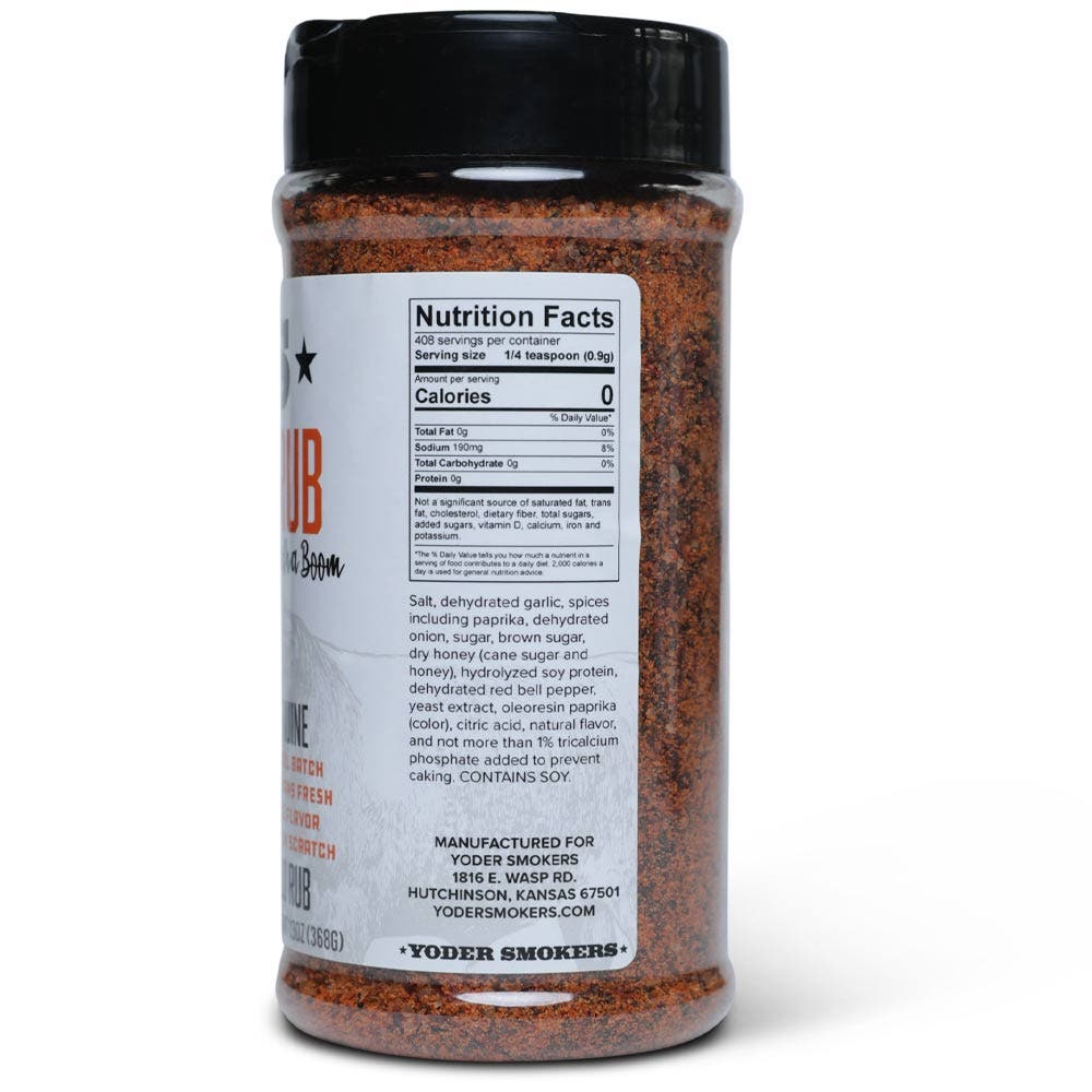 Yoder Smokers Beef Rub - 13 oz.