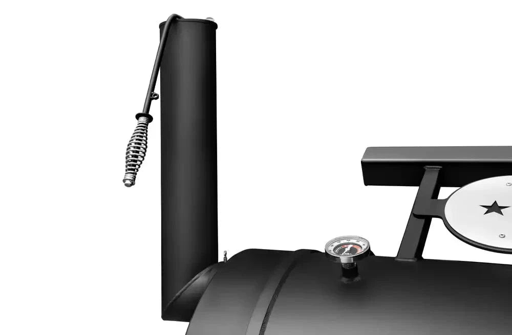 Yoder Smokers Cimarron S Pellet Smoker on a Competition Cart